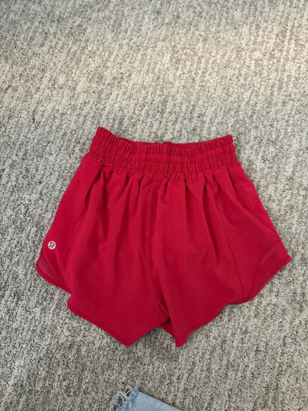 lululemon athletica Women's Red hotty hot Athletic Shorts